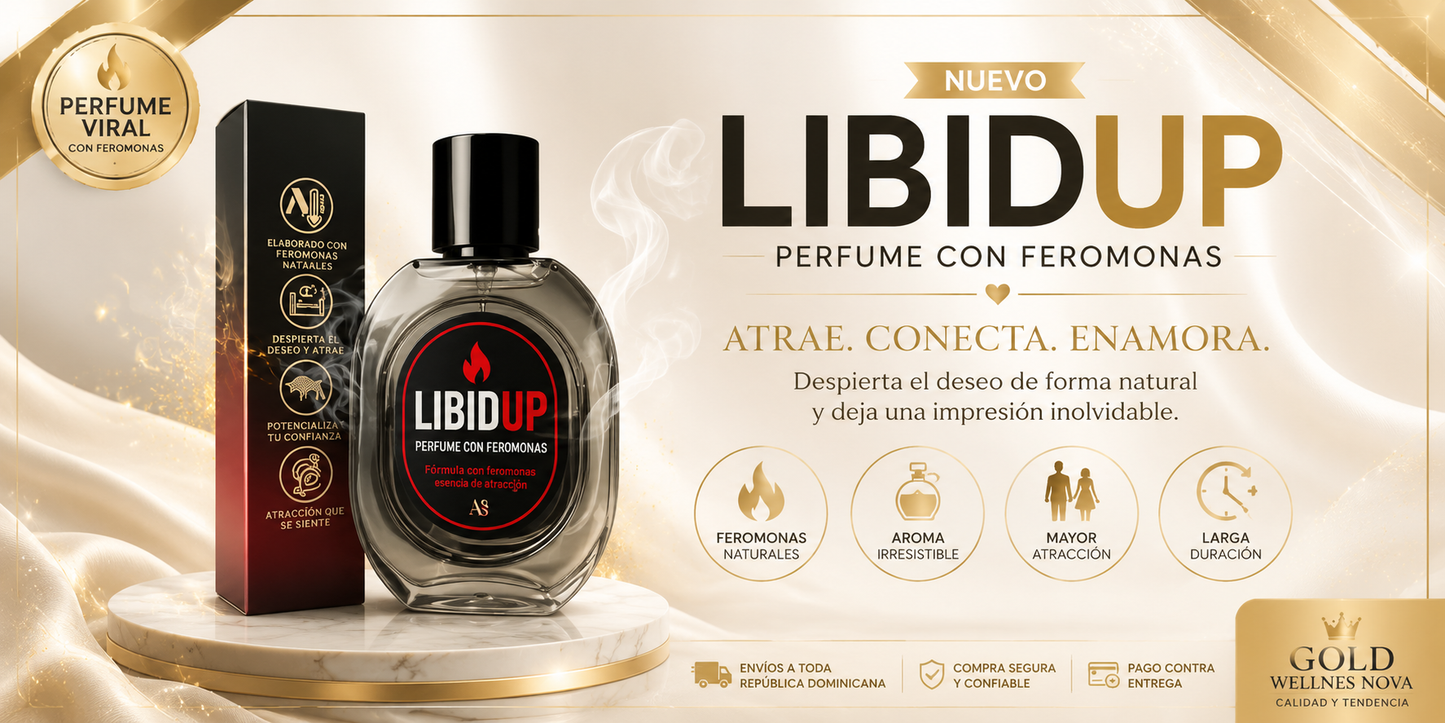 🔥 Perfume con Feromonas LIBIDUP