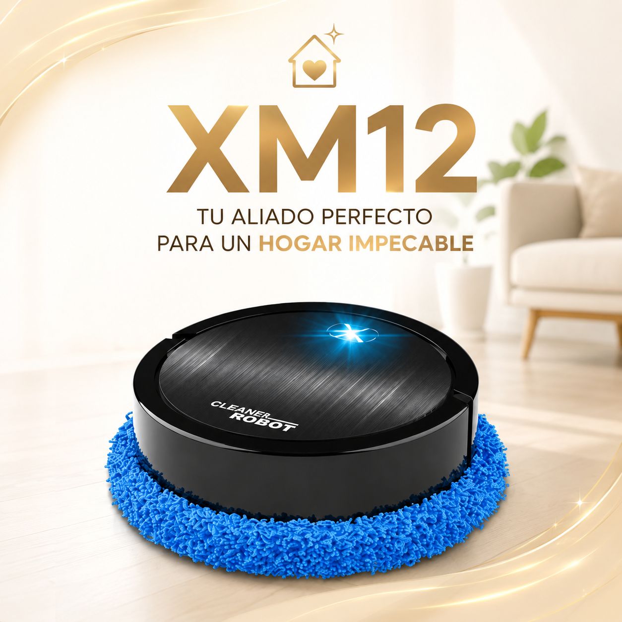 Aspiradora Inteligente con Trapeador XM12
